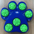 Pet Supplies IQ Puzzle Bowl for Hiding Food, Paw-Shaped Toy to Exercise Intelligence